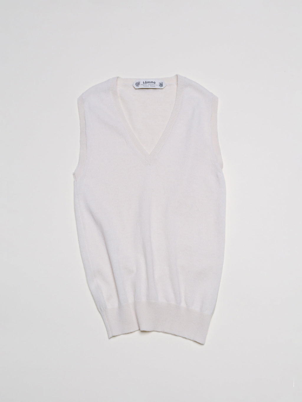 Top Scollo a V in Puro Cashmere