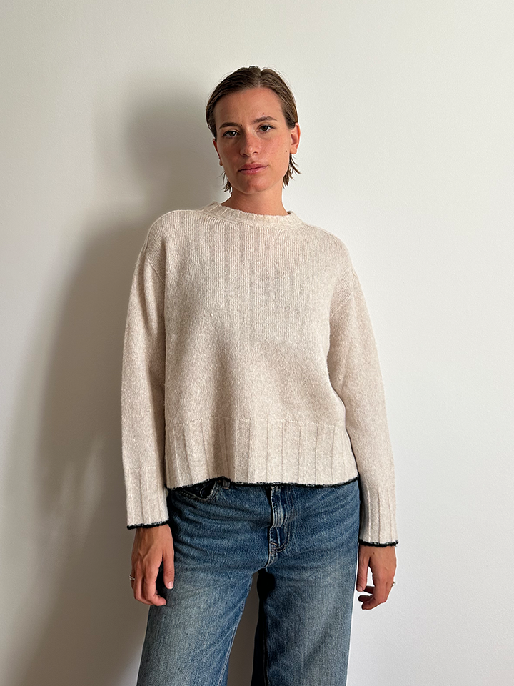 Soraja maglione girocollo ampio