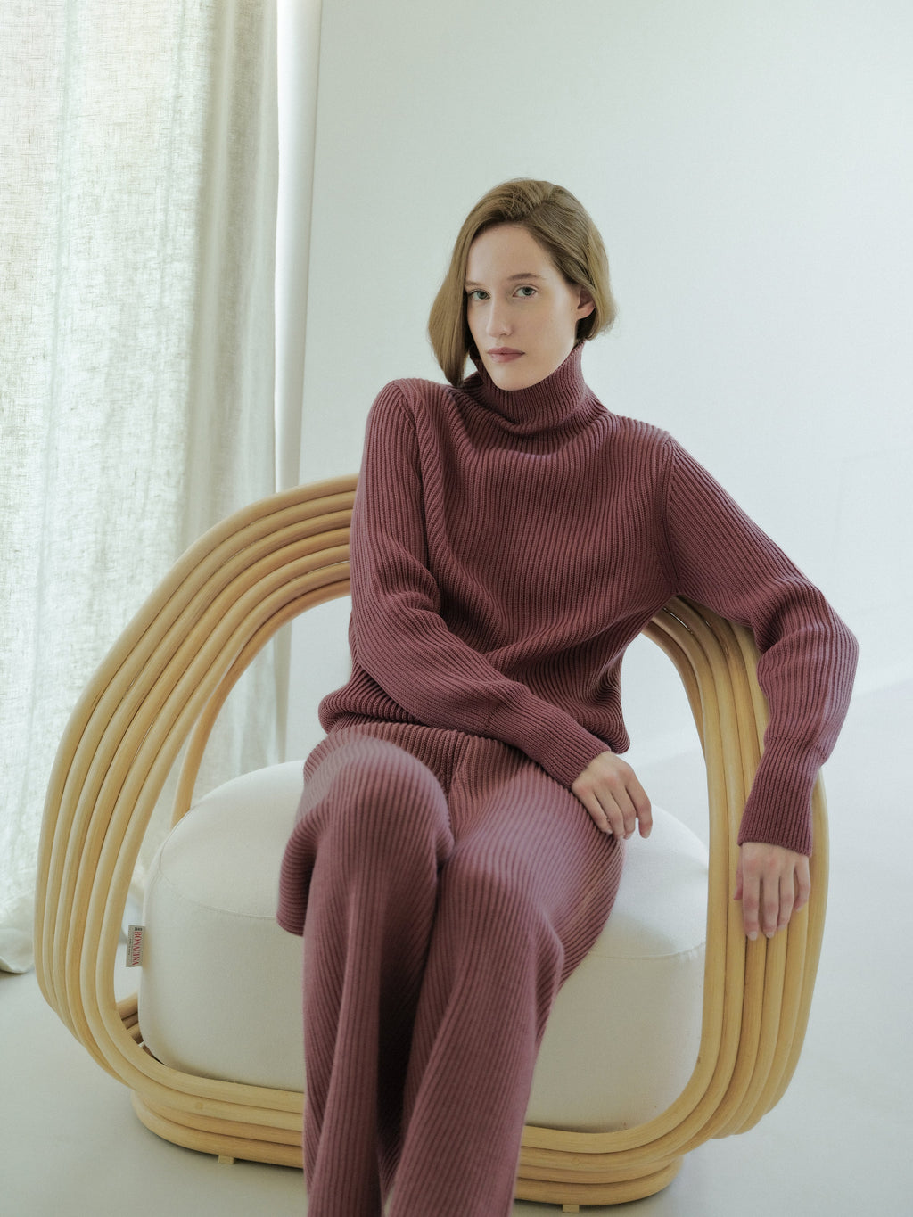 Pantaloni Lounge in Lana Merino Extrafine