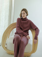 Pantaloni Lounge in Lana Merino Extrafine
