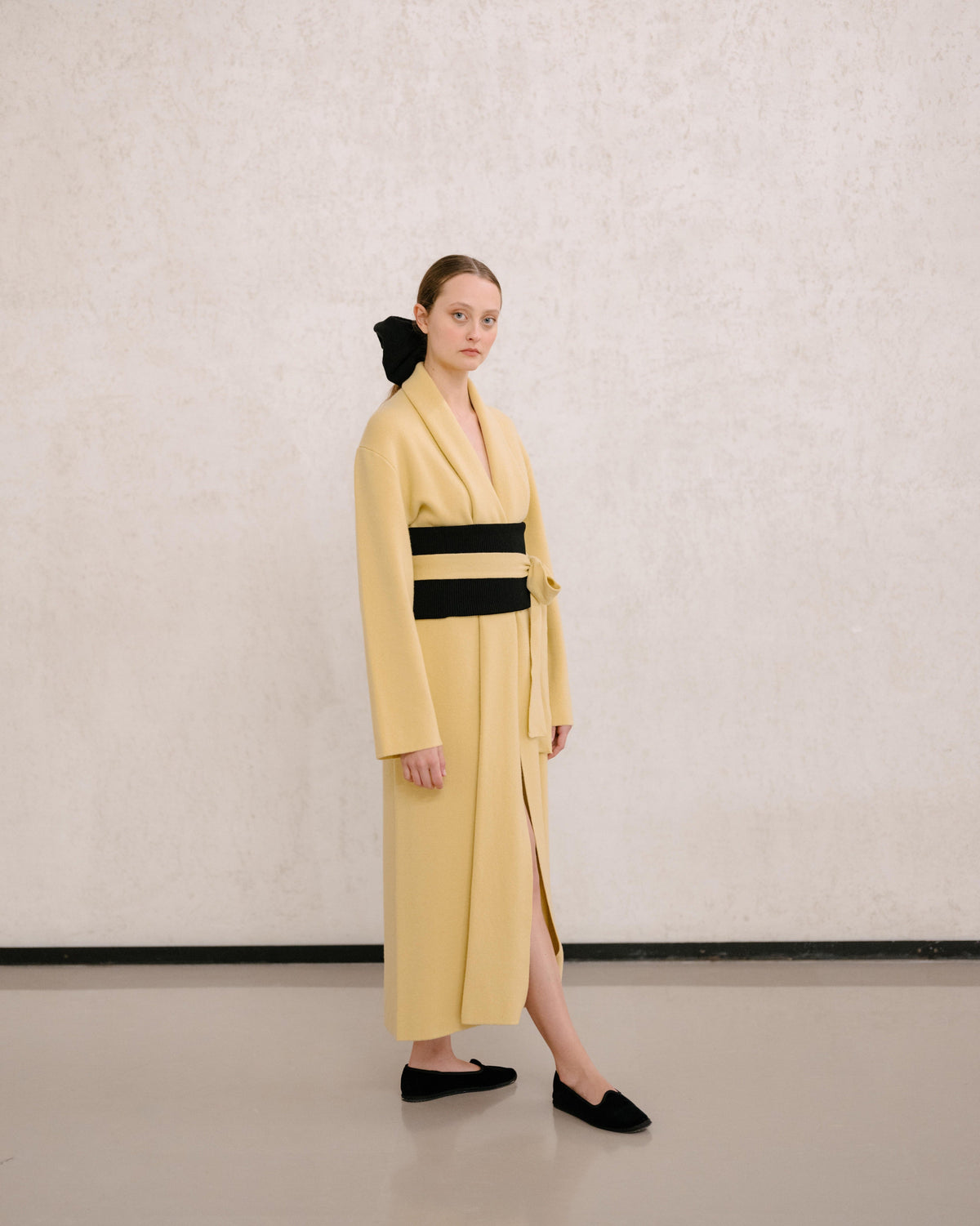 Cappotto Vestaglia in Misto Cashmere