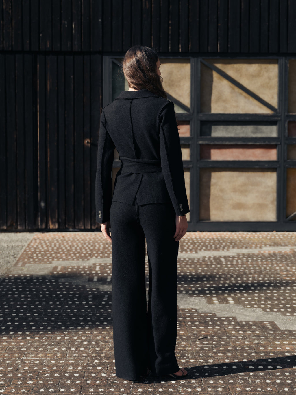 Boiled Wool "Bar" Jacket