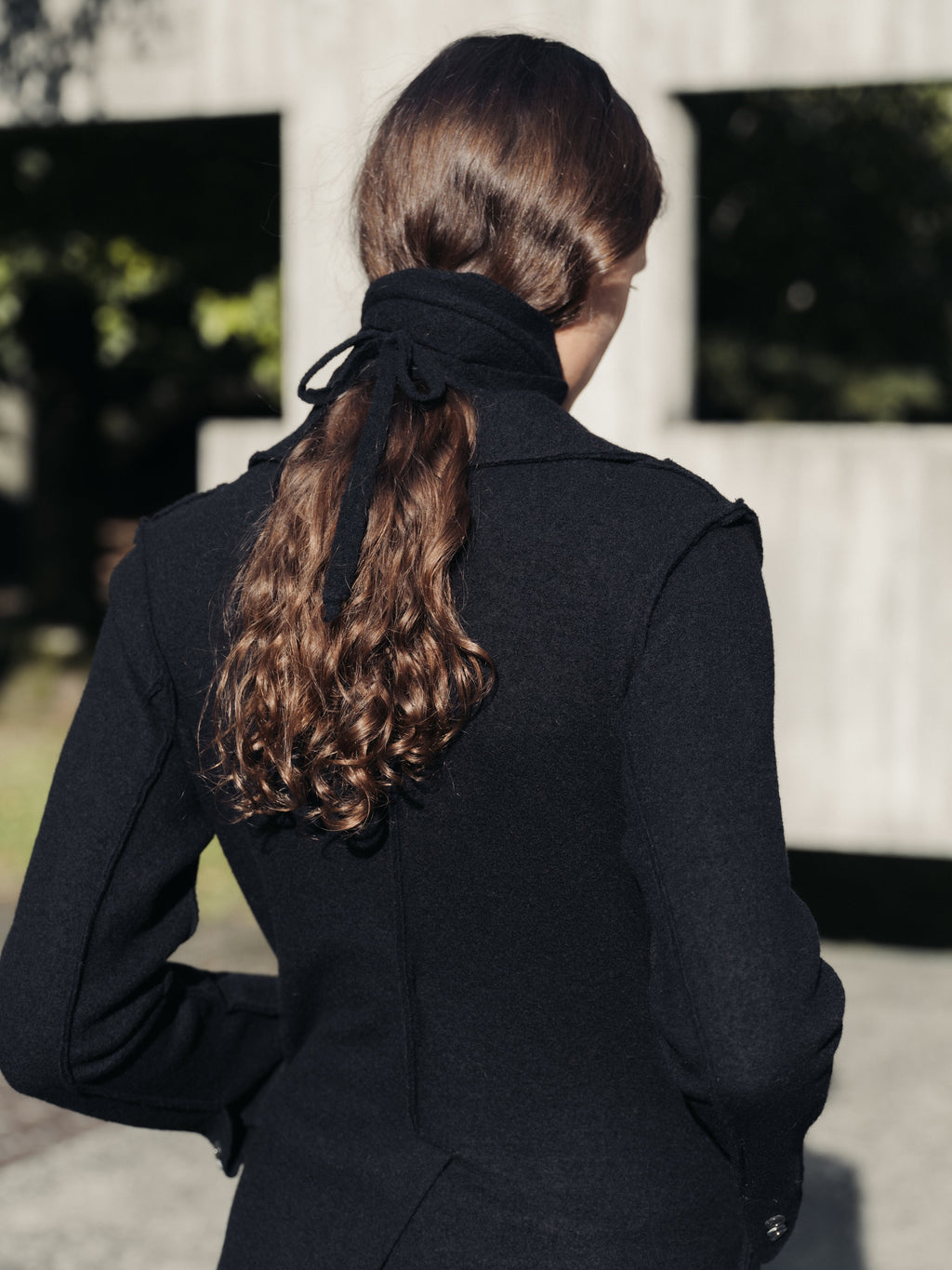 Boiled Wool "Bar" Jacket