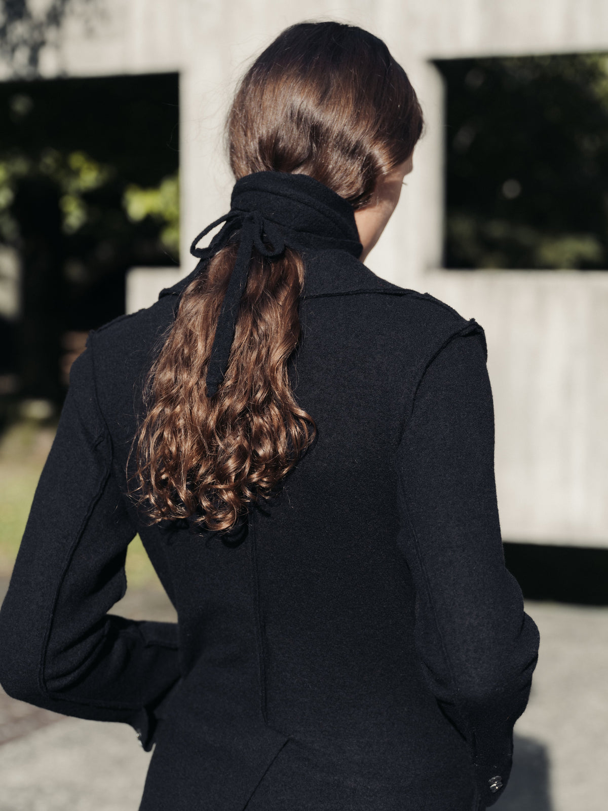 Boiled Wool "Bar" Jacket