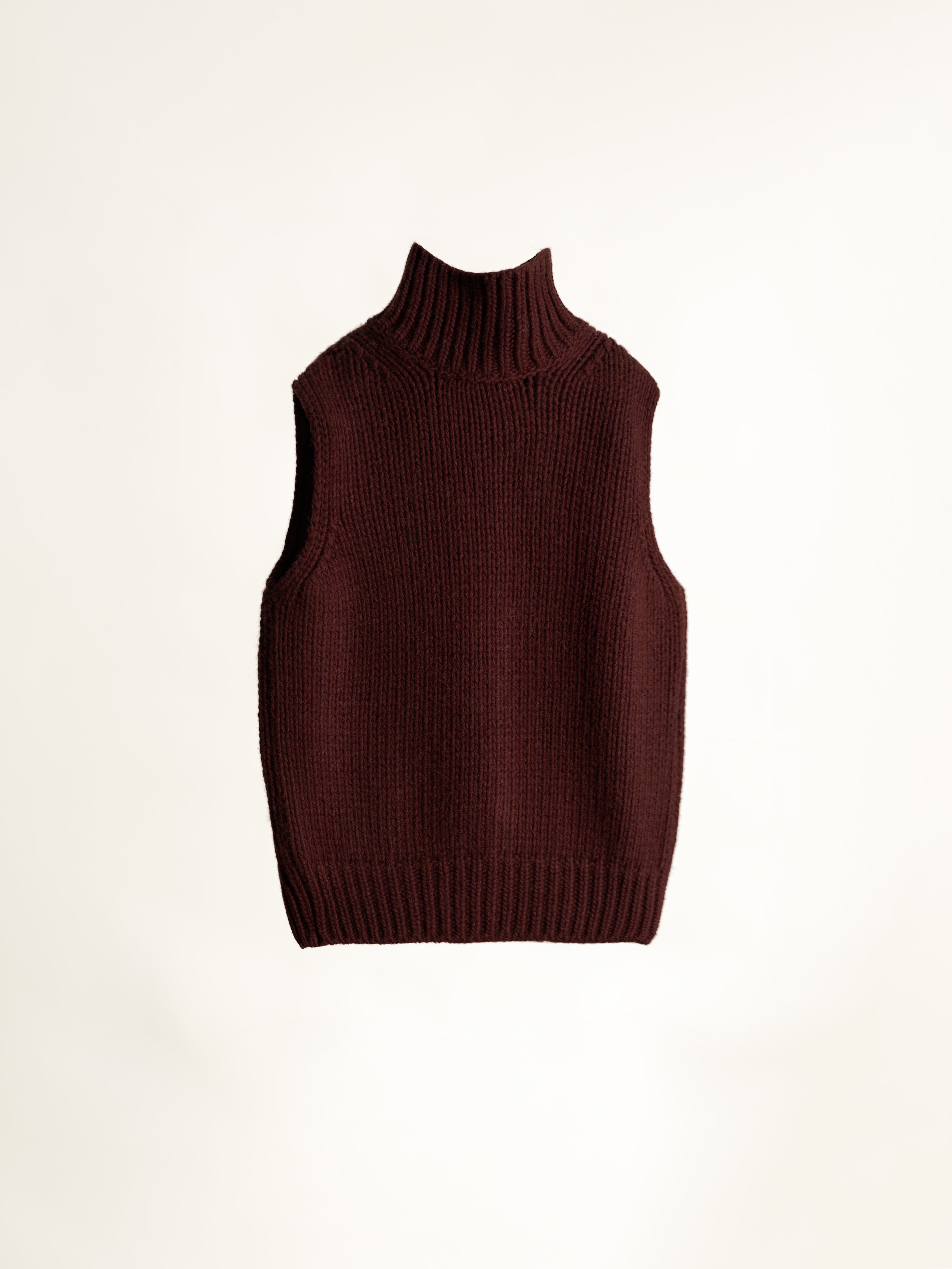 Cashmere Mix Sleeveless Top