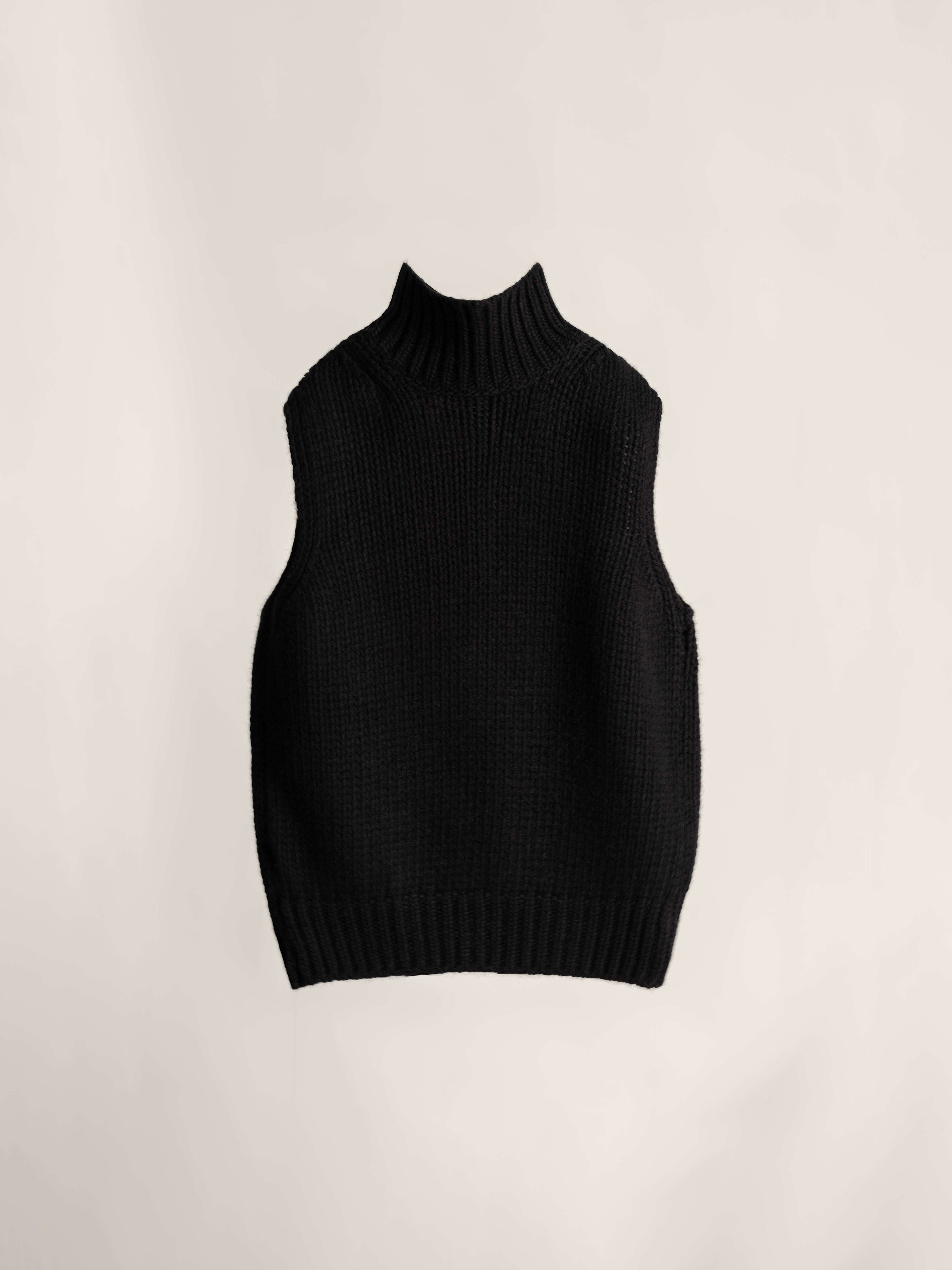 Cashmere Mix Sleeveless Top