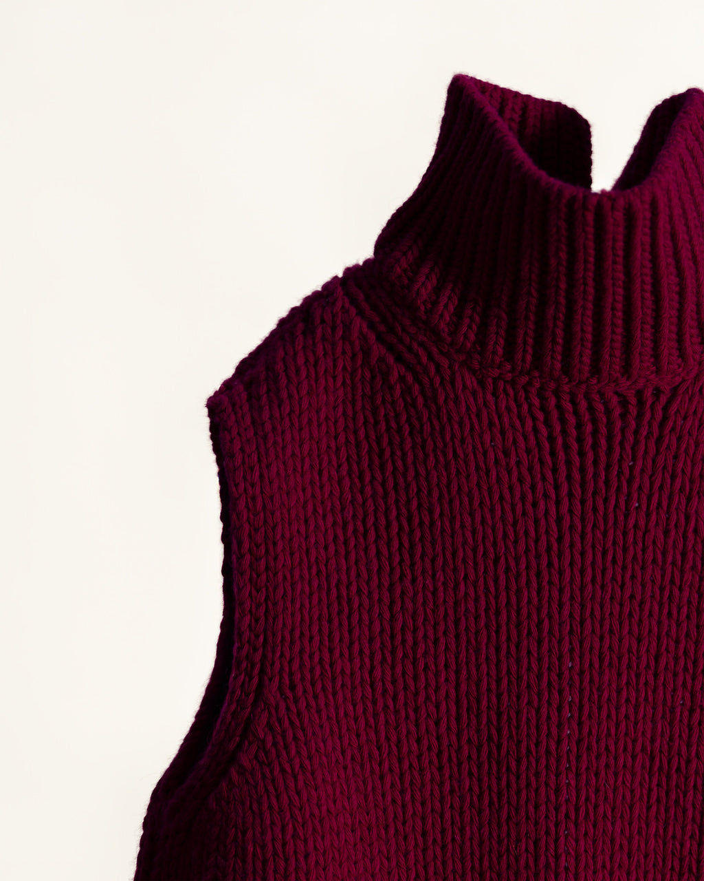 Cashmere Mix Sleeveless Top