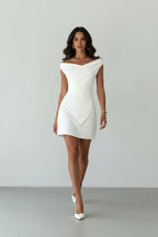 Abito Corto  Off Shoulder