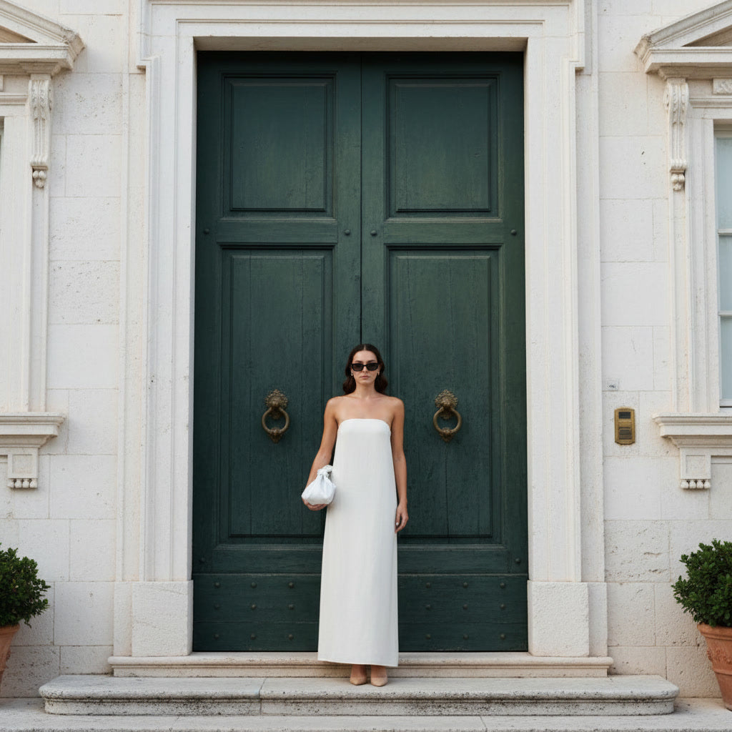 Riviera Linen Dress