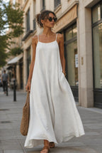 Sleeveless Loose Fit Maxi Dress