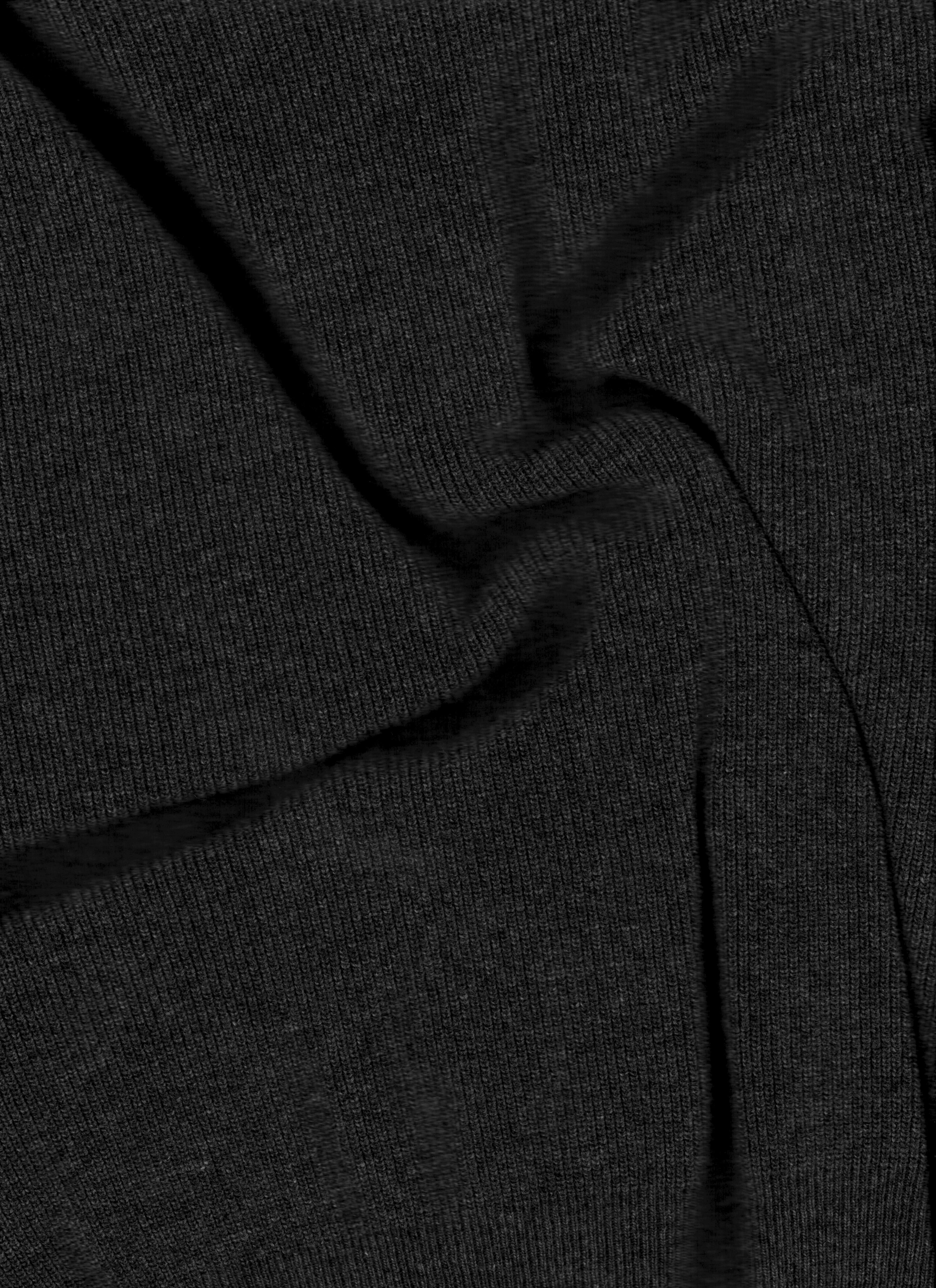 Cashmere Mix Maxi High Neck